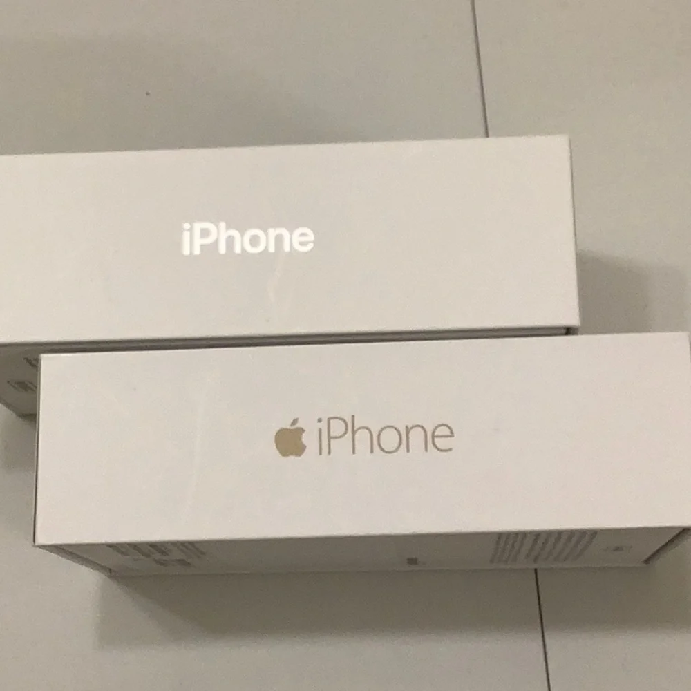 BOXES ONLY!Apple iPhone White and Gold Premium Cell Phone